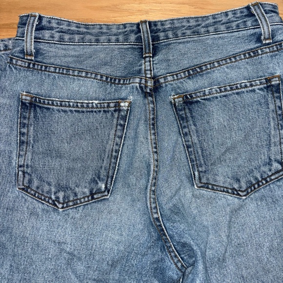 Reformation High Rise Straight Jean Crop - Picture 3 of 3